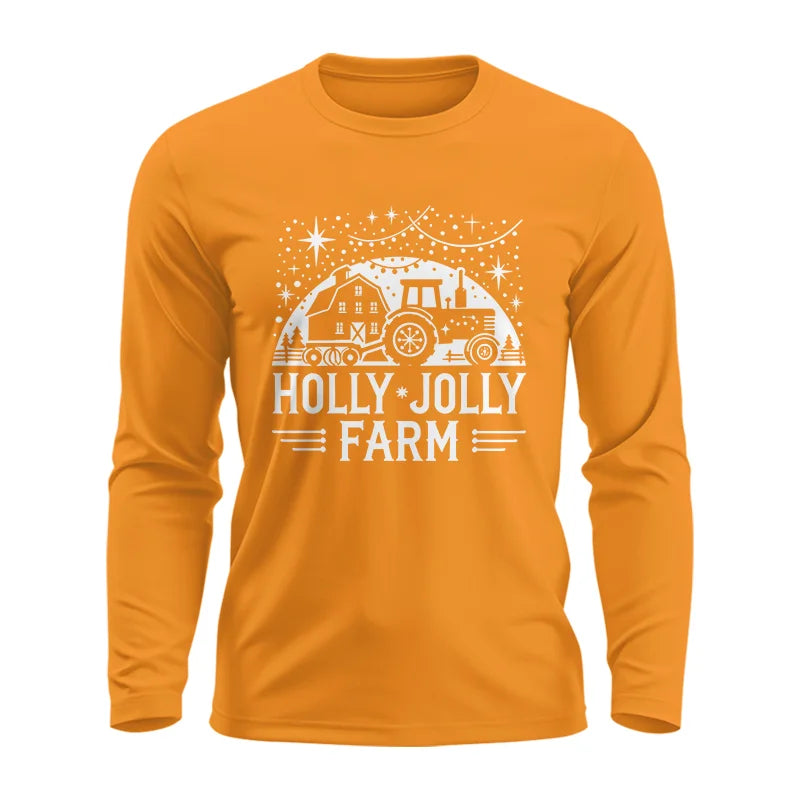 Holly Jolly Farm 2 - Unisex Ultra Cotton Long Sleeve Tee