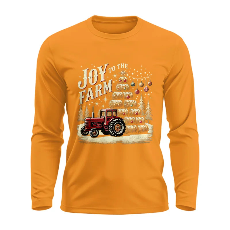 Image of Joy To The Farm - Unisex Ultra Cotton Long Sleeve Tee