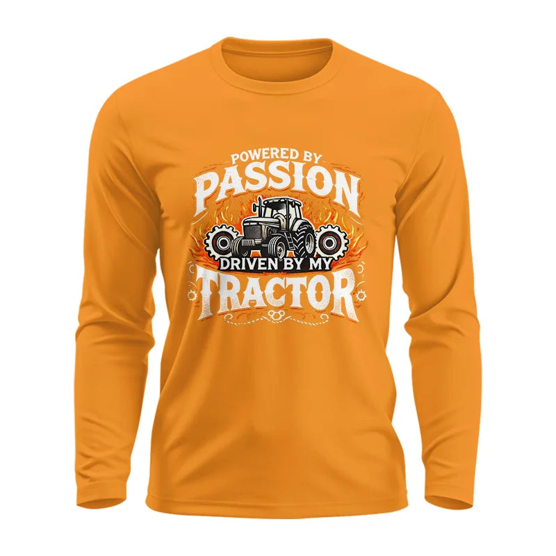 Powered By Passion Driven By My Tractor 1 - Unisex Ultra Cotton Long Sleeve Tee