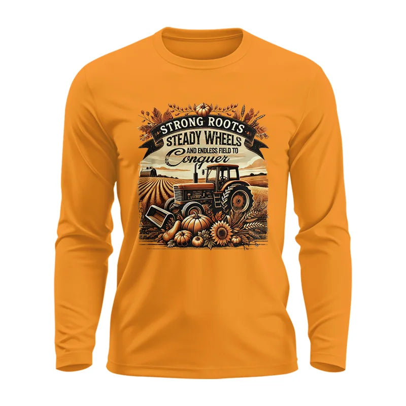 Image of Thanksgiving Farmer Endless Fields To Conquer 2 - Unisex Ultra Cotton Long Sleeve Tee