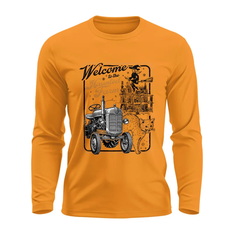 Welcome To The Haunted Farm 1 - Unisex Ultra Cotton Long Sleeve Tee