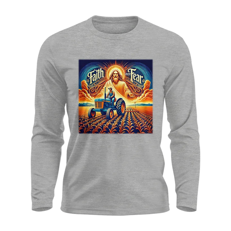 Faith Over Fear 1 - Unisex Ultra Cotton Long Sleeve Tee