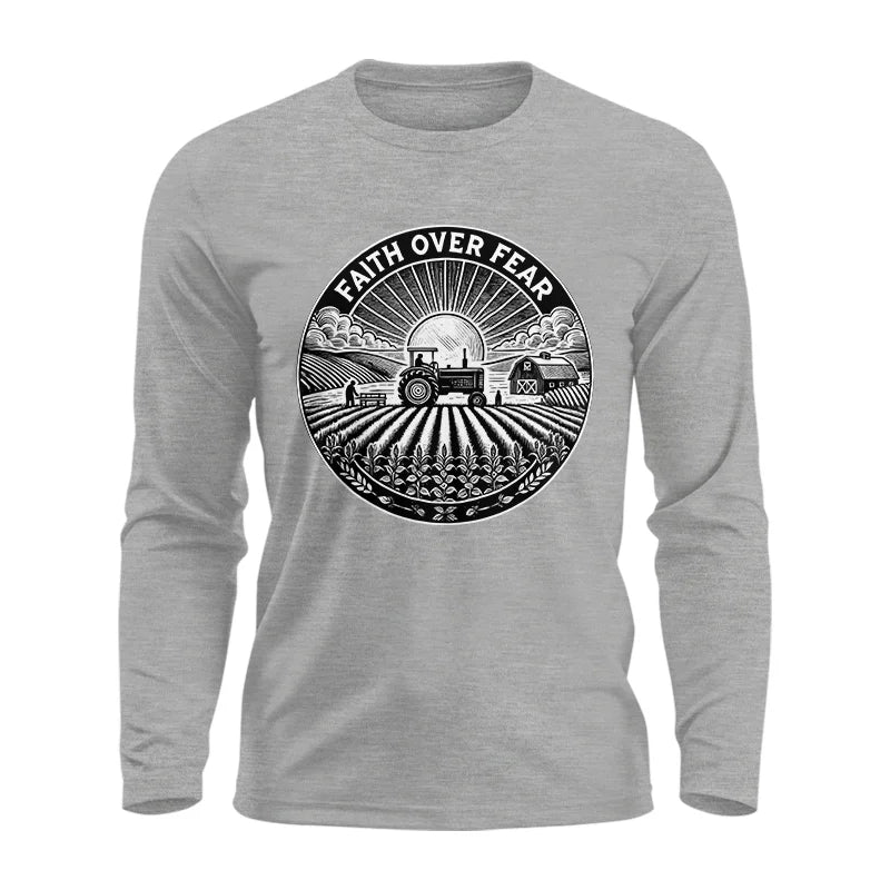 Image of Faith Over Fear - Unisex Ultra Cotton Long Sleeve Tee