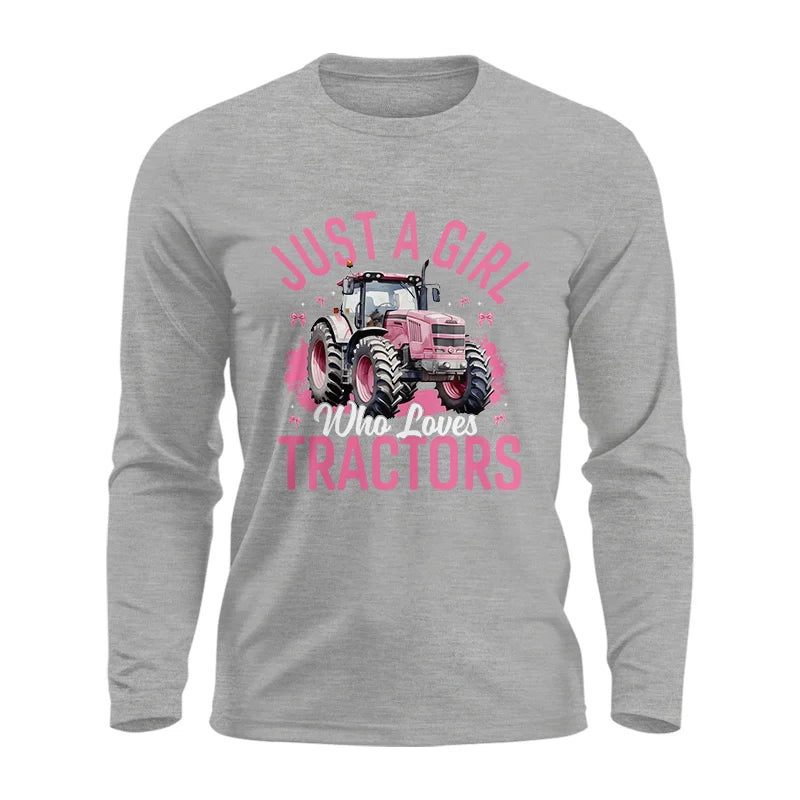 Just A Girl Who Loves Tractors 2 - Unisex Ultra Cotton Long Sleeve Tee