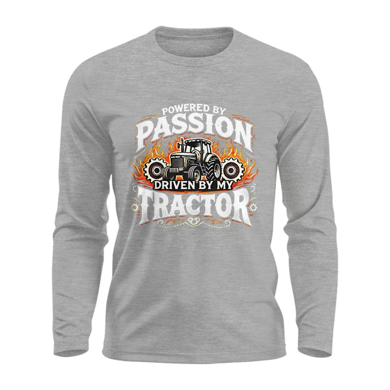 Powered By Passion Driven By My Tractor 1 - Unisex Ultra Cotton Long Sleeve Tee