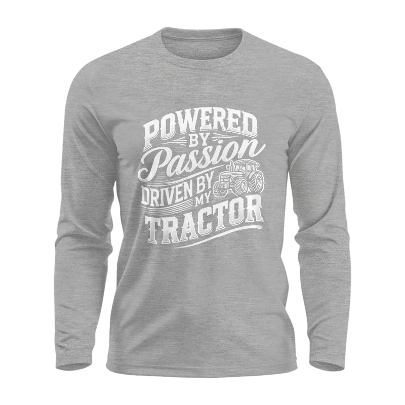 Powered By Passion Driven By My Tractor 2 - Unisex Ultra Cotton Long Sleeve Tee