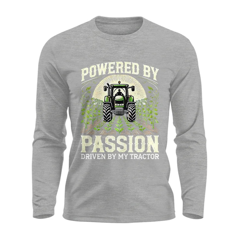 Powered By Passion Driven By My Tractor 3 - Unisex Ultra Cotton Long Sleeve Tee