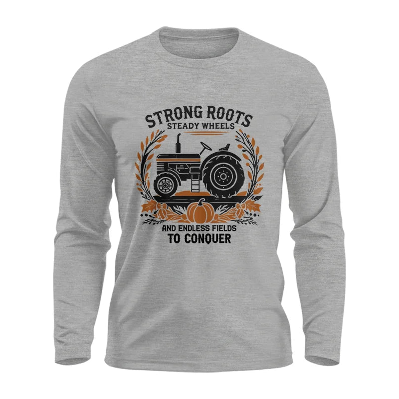 Thanksgiving Farmer Endless Fields To Conquer 3 - Unisex Ultra Cotton Long Sleeve Tee