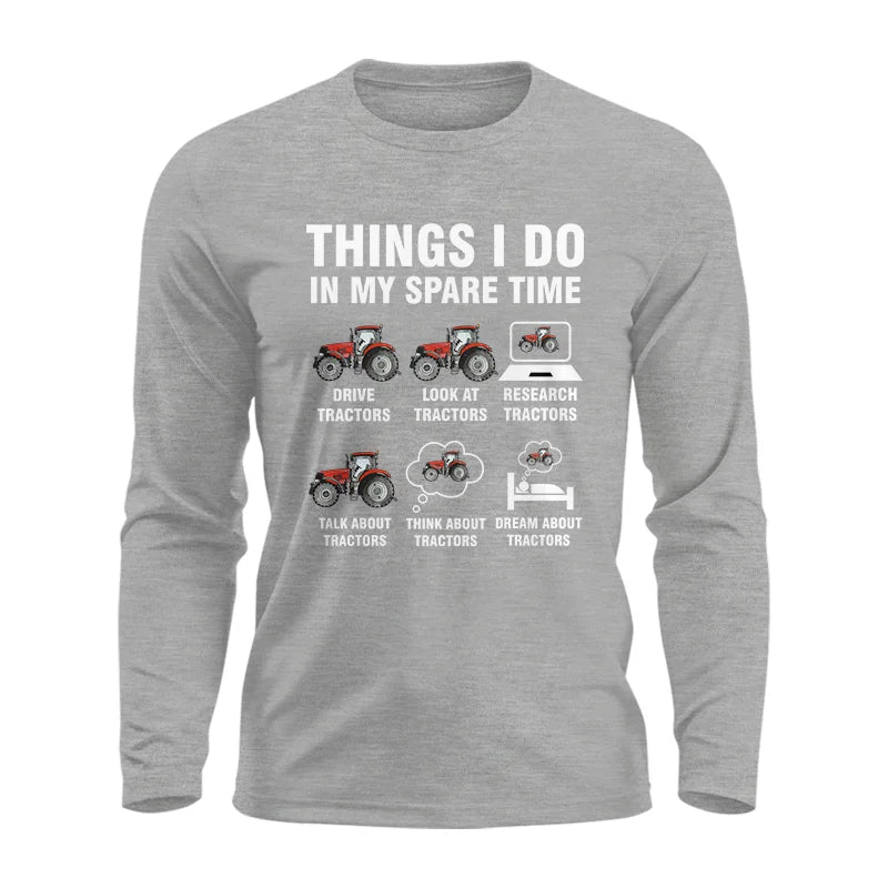 Image of Things I Do In My Spare Time - Unisex Ultra Cotton Long Sleeve Tee