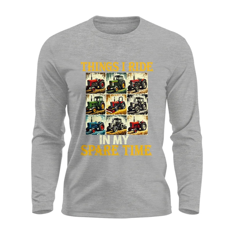 Things I Ride In My Spare Time 2 - Unisex Ultra Cotton Long Sleeve Tee