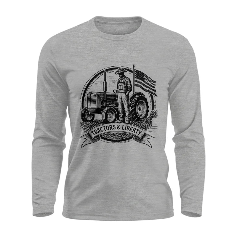 Image of Tractors And Liberty - Unisex Ultra Cotton Long Sleeve Tee