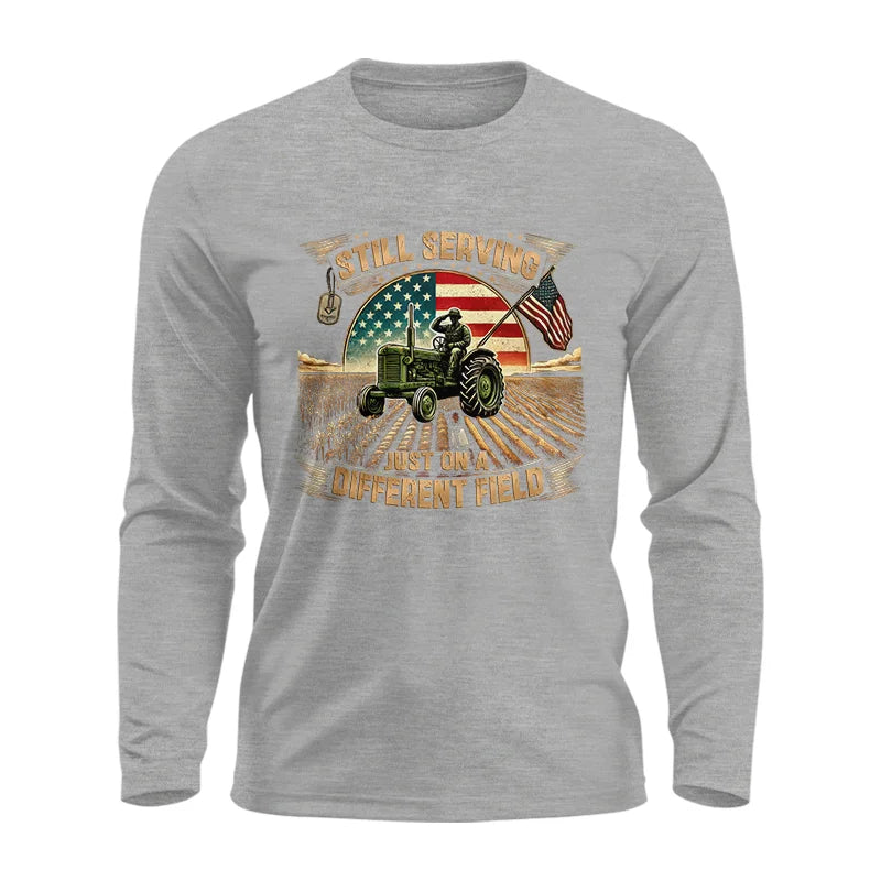 Veteran Farmer Still Serving 8 - Unisex Ultra Cotton Long Sleeve Tee