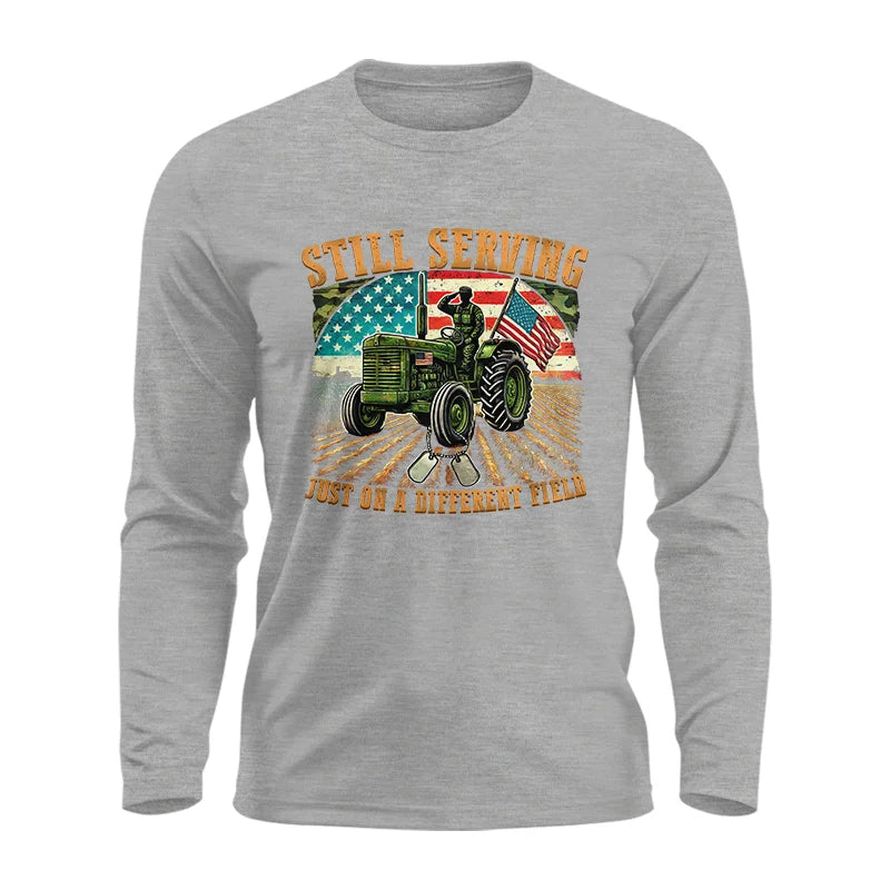 Image of Veteran Farmer Still Serving 9 - Unisex Ultra Cotton Long Sleeve Tee