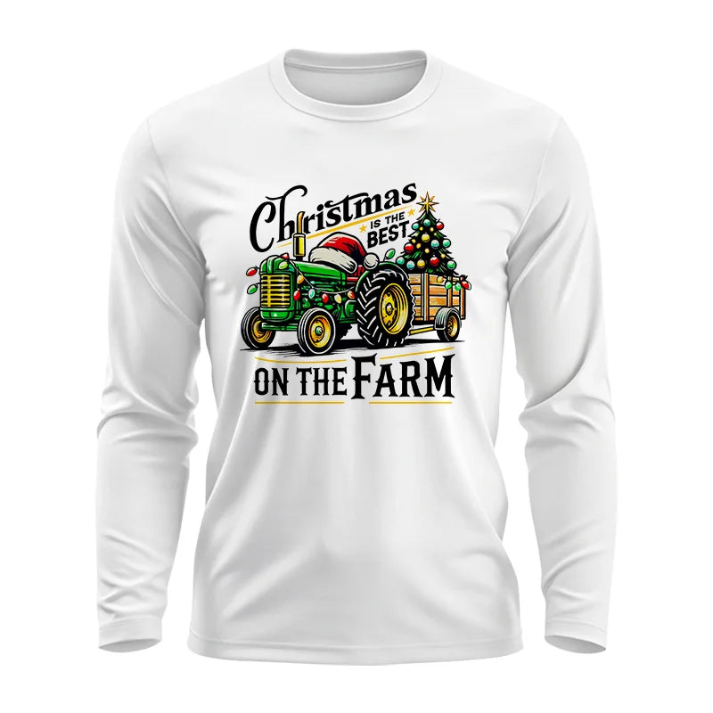 Christmas Is The Best On The Farm 3 - Unisex Ultra Cotton Long Sleeve Tee