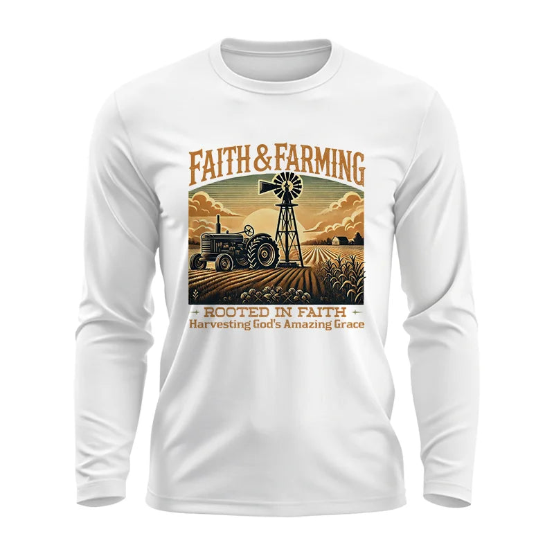 Faith And Farming 3 - Unisex Ultra Cotton Long Sleeve Tee