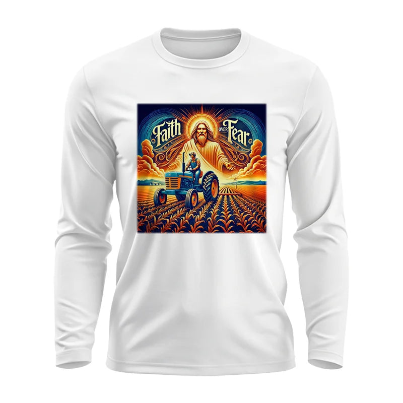 Image of Faith Over Fear 1 - Unisex Ultra Cotton Long Sleeve Tee