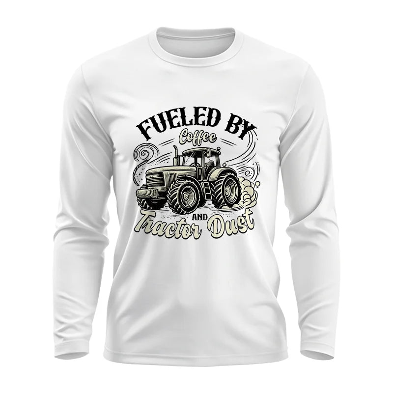 Fueled By Coffee And Tractor Dust 2 - Unisex Ultra Cotton Long Sleeve Tee