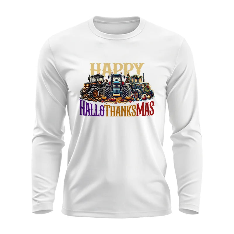 Happy HalloThanksMas - Unisex Ultra Cotton Long Sleeve Tee