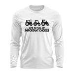 Life Is Full Of Important Choices 17 - Unisex Ultra Cotton Long Sleeve Tee