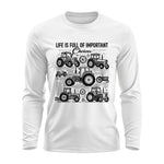 Life Is Full Of Important Choices - Unisex Ultra Cotton Long Sleeve Tee