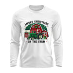 Merry Christmas On The Farm 1 - Unisex Ultra Cotton Long Sleeve Tee