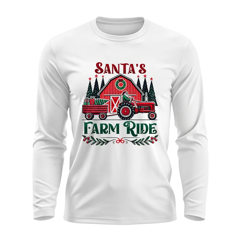 Santa's Farm Ride 1 - Unisex Ultra Cotton Long Sleeve Tee