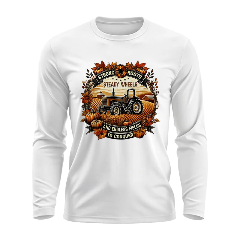 Thanksgiving Farmer Endless Fields To Conquer 1 - Unisex Ultra Cotton Long Sleeve Tee