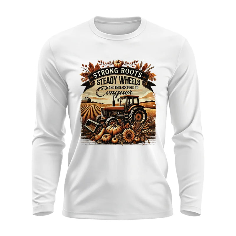 Image of Thanksgiving Farmer Endless Fields To Conquer 2 - Unisex Ultra Cotton Long Sleeve Tee