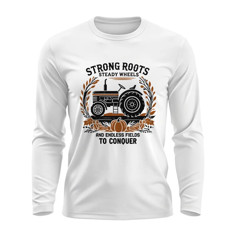 Image of Thanksgiving Farmer Endless Fields To Conquer 3 - Unisex Ultra Cotton Long Sleeve Tee