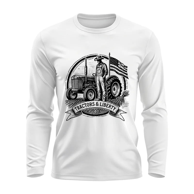 Image of Tractors And Liberty - Unisex Ultra Cotton Long Sleeve Tee