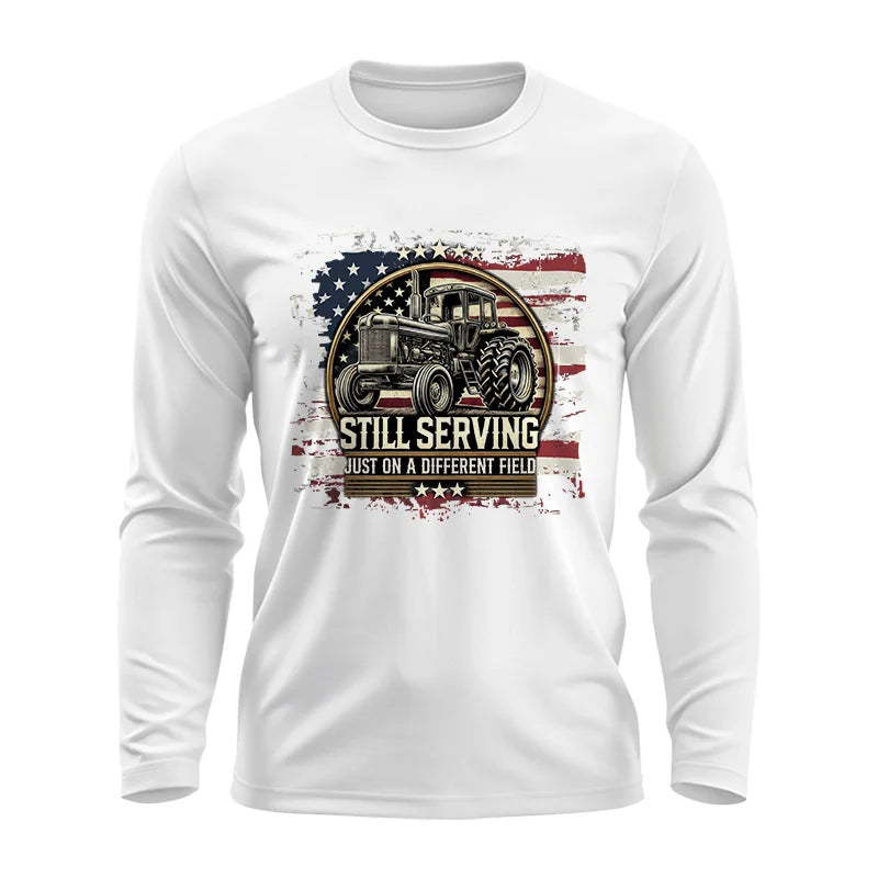 Veteran Farmer Still Serving 1 - Unisex Ultra Cotton Long Sleeve Tee