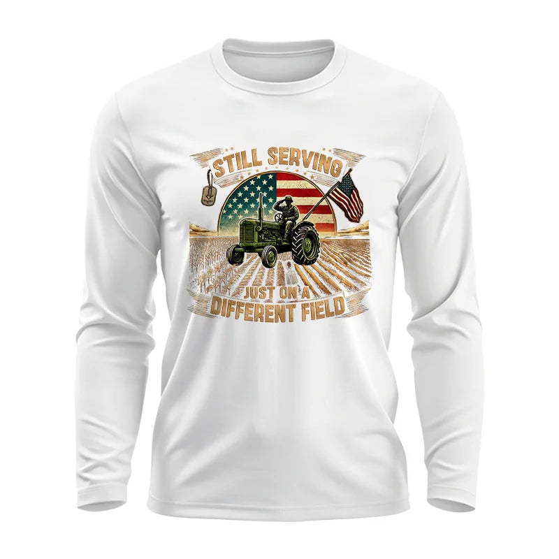 Image of Veteran Farmer Still Serving 8 - Unisex Ultra Cotton Long Sleeve Tee