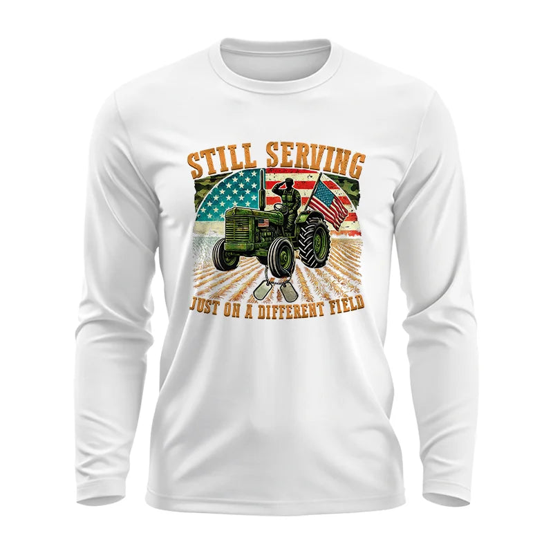 Veteran Farmer Still Serving 9 - Unisex Ultra Cotton Long Sleeve Tee