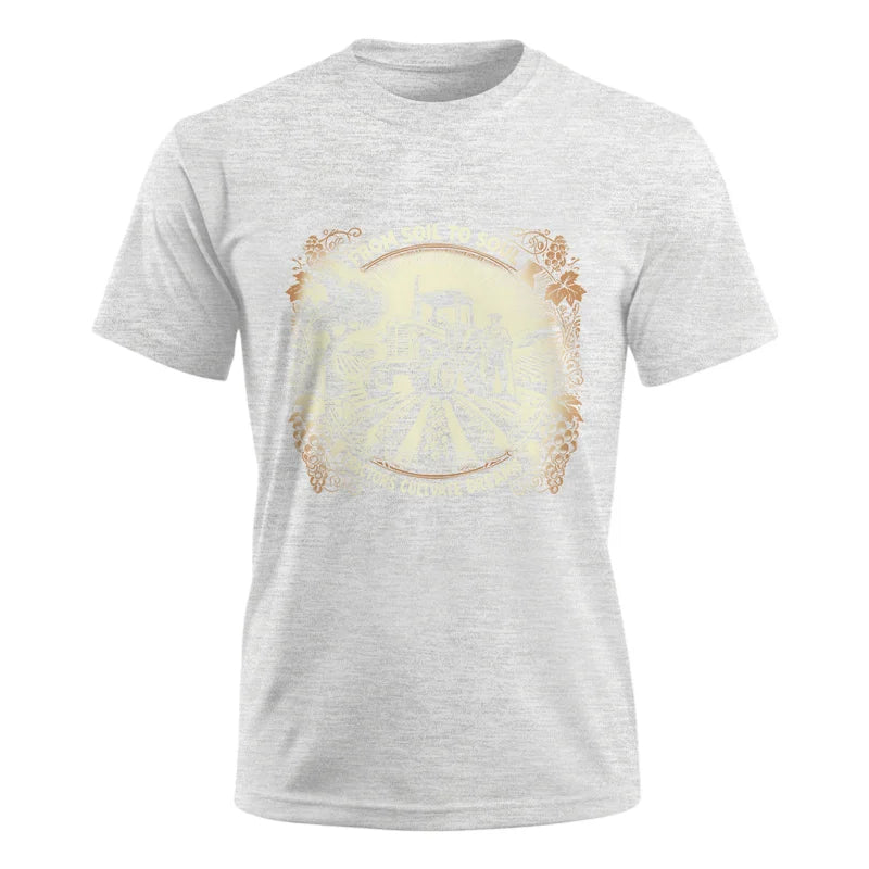 From Soil To Soul_Tractors Cultivate Dreams 2 - Unisex Ultra Cotton Tee