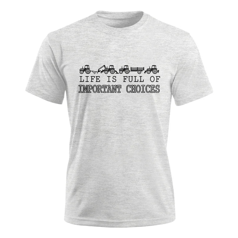 Image of Life Is Full Of Important Choices 8 - Unisex Ultra Cotton Tee