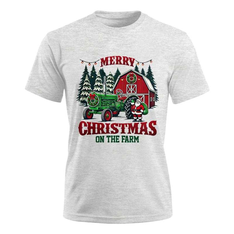 Image of Merry Christmas On The Farm 3 - Unisex Ultra Cotton Tee