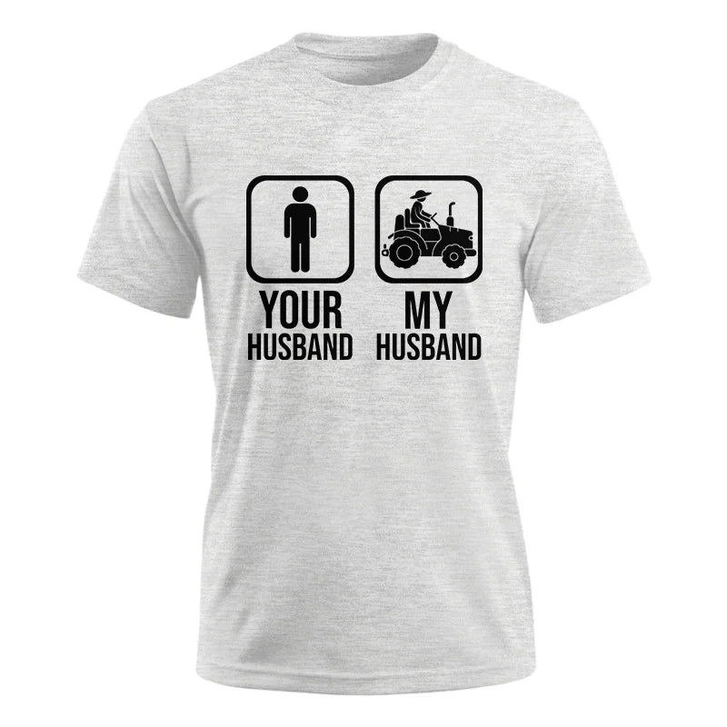 My Husband Is Cooler Than Yours Funny Farm Tractor 2 - Unisex Ultra Cotton Tee