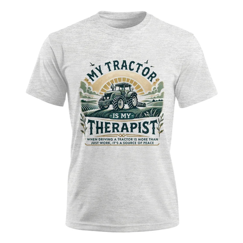 My Tractor Is My Therapist - Unisex Ultra Cotton Tee