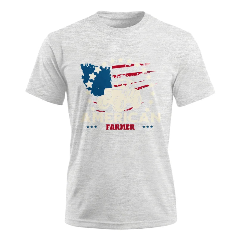 Image of Proud To Be An American Farmer Citizen Veteran - Unisex Ultra Cotton Tee