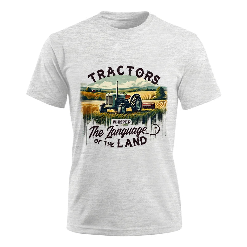 Image of Tractors Whisper The Language Of The Land 2 - Unisex Ultra Cotton Tee