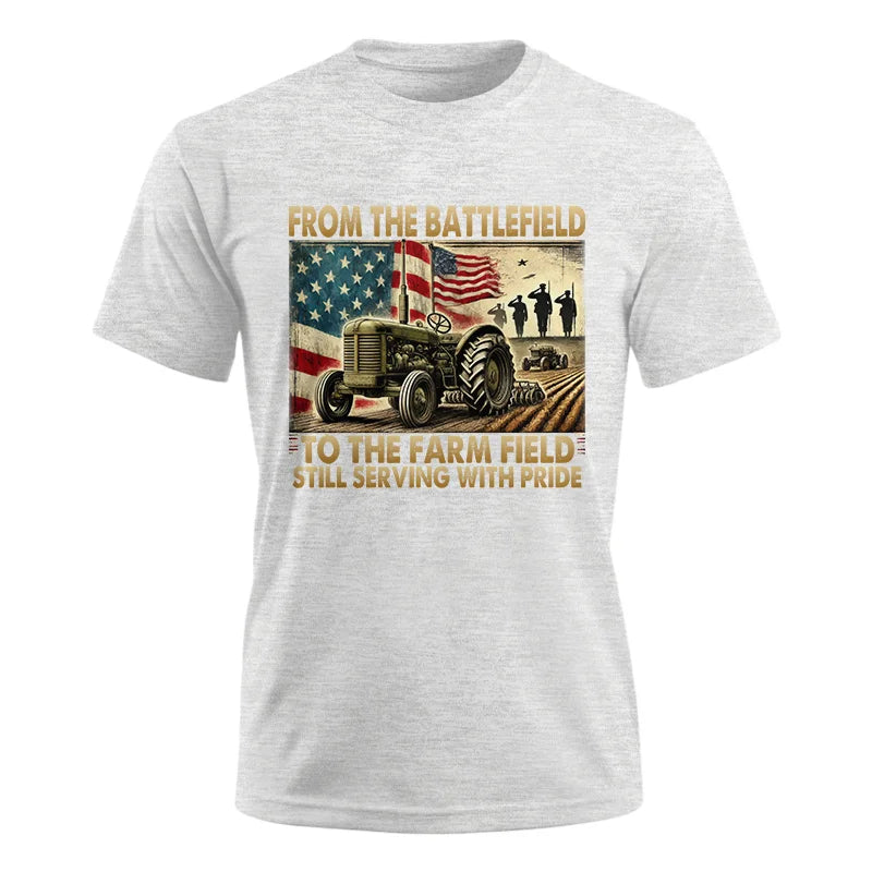 Veteran Farmer From The Battlefield To The Farm Field 1 - Unisex Ultra Cotton Tee