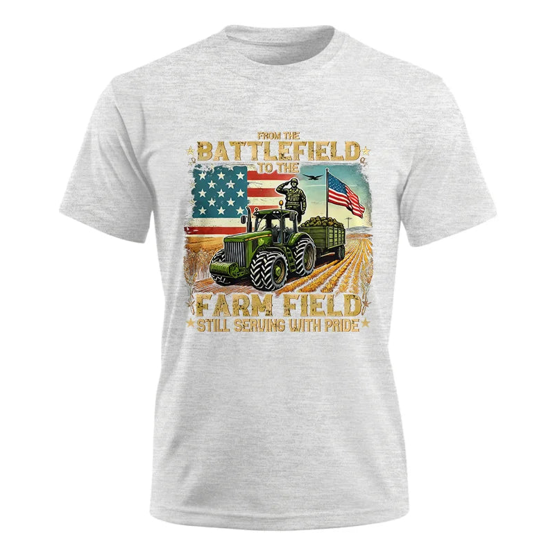 Veteran Farmer From The Battlefield To The Farm Field 2 - Unisex Ultra Cotton Tee