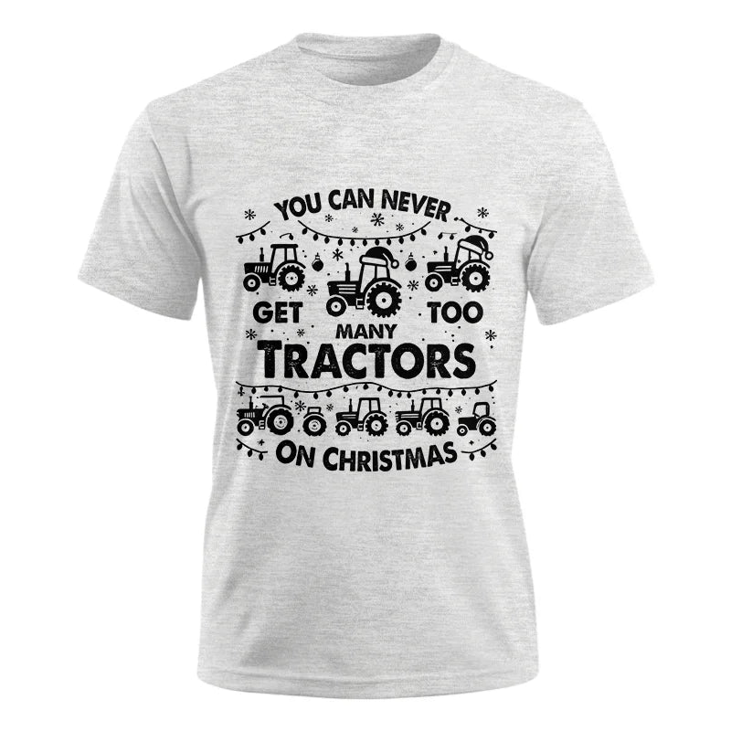 Image of You Can Never Get Too Many Tractors On Christmas - Unisex Ultra Cotton Tee