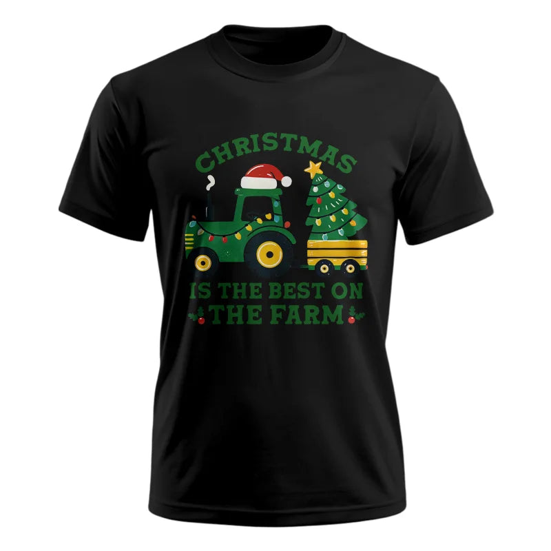 Image of Christmas Is The Best On The Farm - Unisex Ultra Cotton Tee