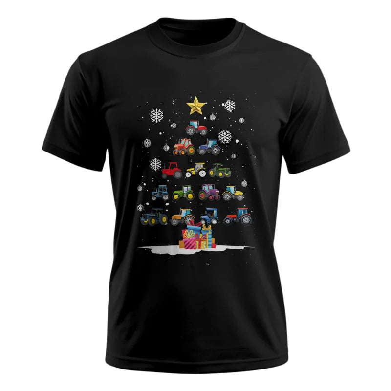 Christmas Tractor Tree - Unisex Ultra Cotton Tee