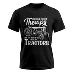 Funny Farmer Therapy Vintage Tractor Lover - Unisex Ultra Cotton Tee