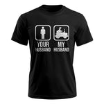 My Husband Is Cooler Than Yours Funny Farm Tractor 1 - Unisex Ultra Cotton Tee