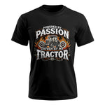 Powered By Passion Driven By My Tractor 1 - Unisex Ultra Cotton Tee