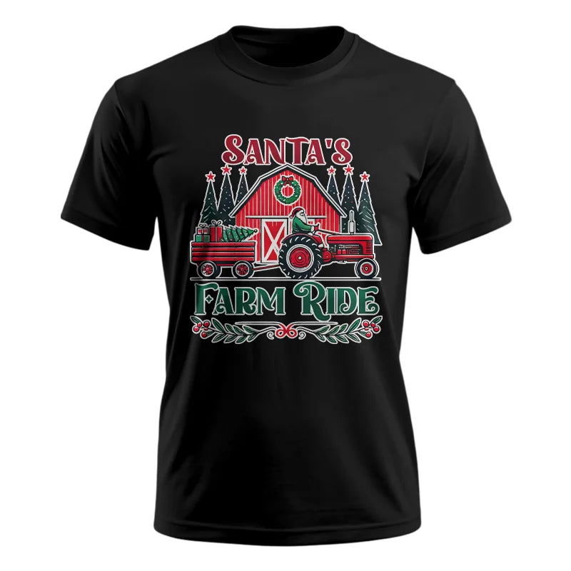 Image of Santa's Farm Ride 1 - Unisex Ultra Cotton Tee