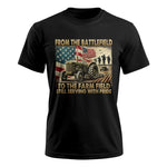 Veteran Farmer From The Battlefield To The Farm Field 1 - Unisex Ultra Cotton Tee